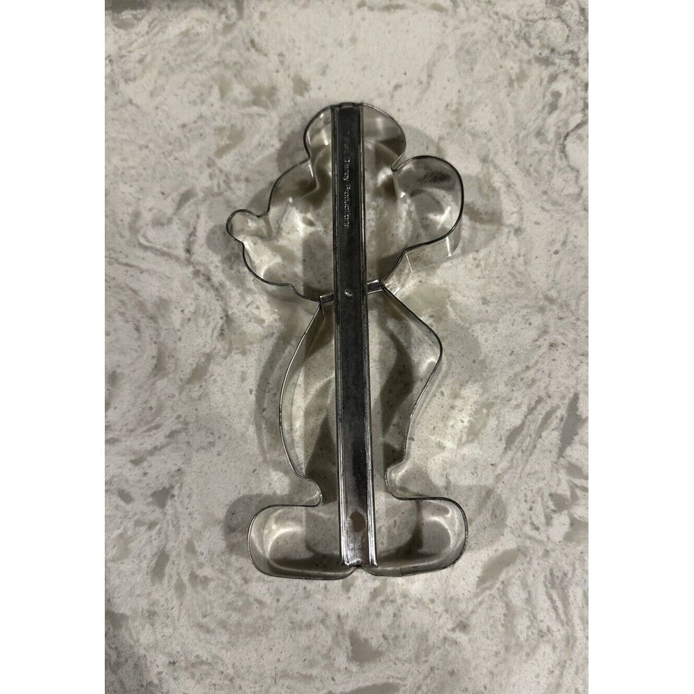 MICKEY MOUSE Shaped‎ Cookie Cutter From Walt Disney Large ~ 7" x 4"